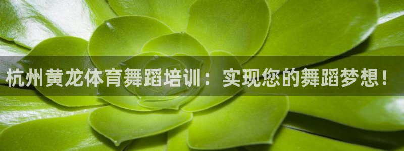 欧陆娱乐共创美好：杭州黄龙体育舞蹈培训：实现您的舞蹈