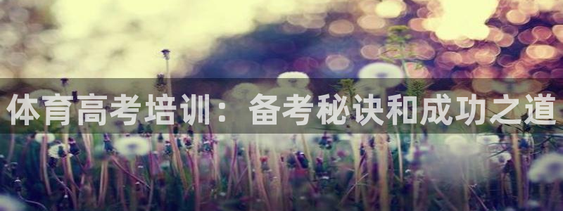 欧陆娱乐代理多少个点位可以赚钱：体育高考培训：备考秘