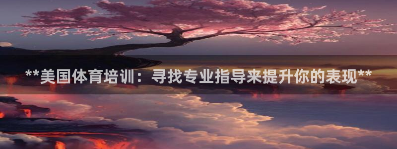 欧陆娱乐登录注册平台：**美国体育培训：寻找专业指导